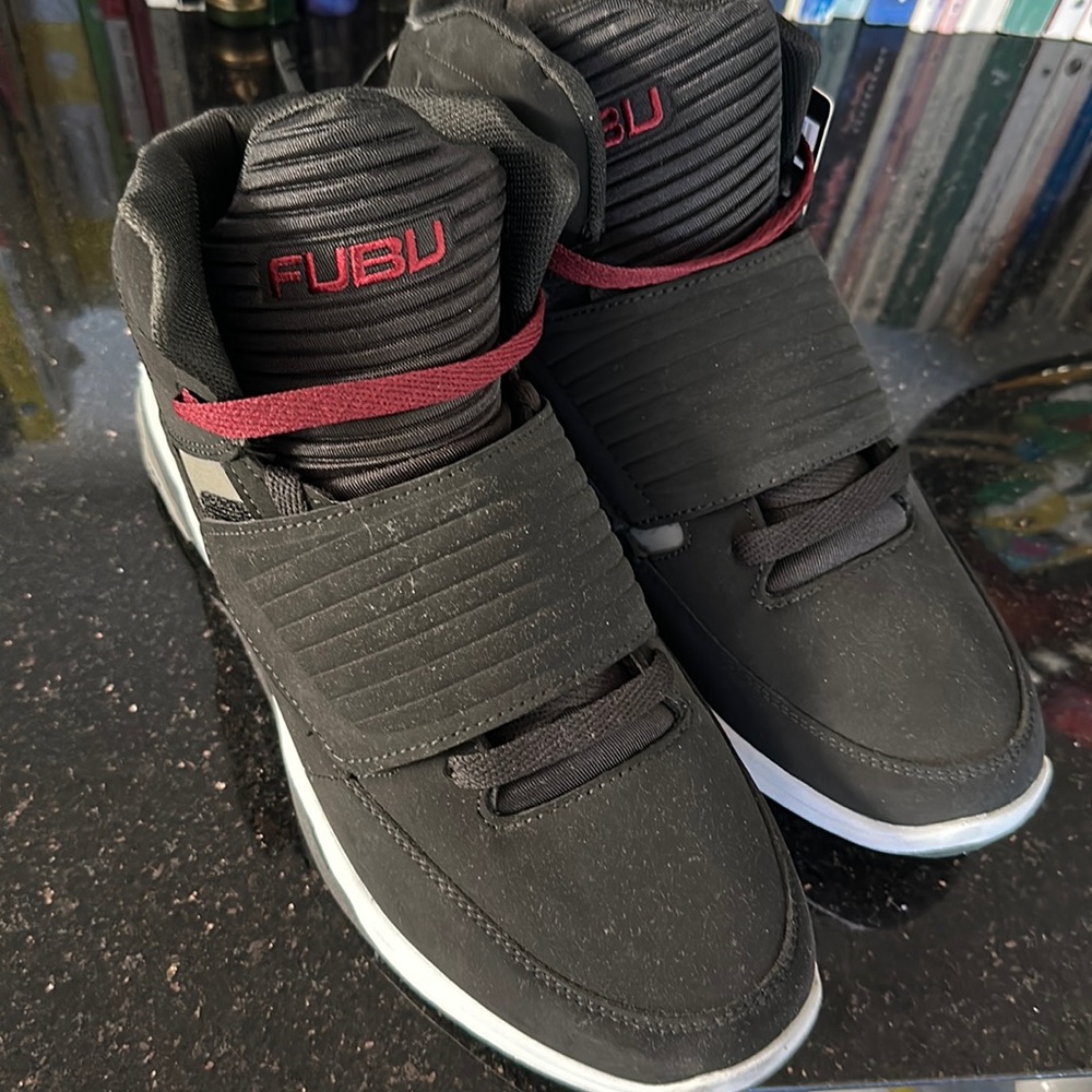 Black FUBU sneakers NWT
